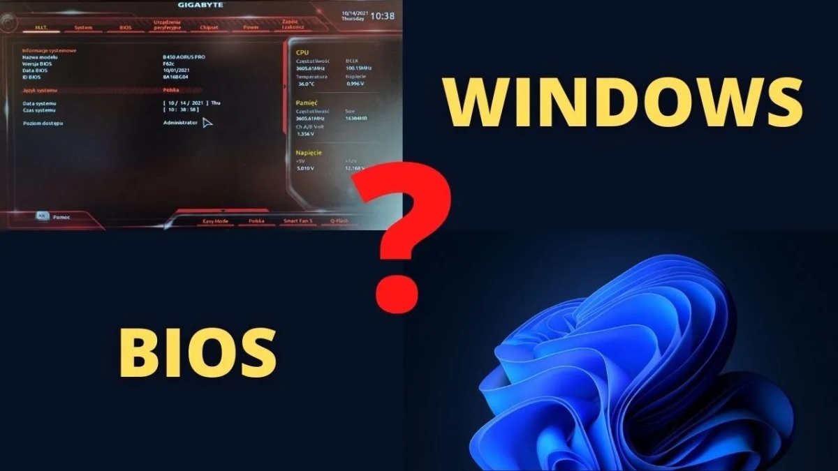 Jak wejść do BIOS-u w Windows 10 i uniknąć problemów z konfiguracją