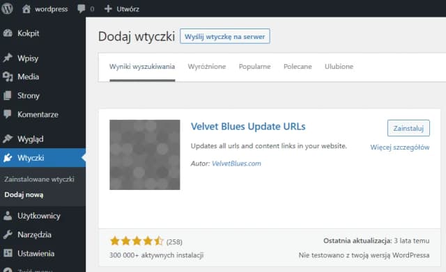 Jak przenieść stronę WordPress na inną domenę bez utraty danych